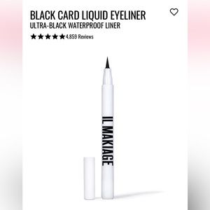 IL MAKIAGE Black Card Waterproof Liquid Eyeliner